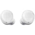 White Grid Galaxy Buds Plus Skin